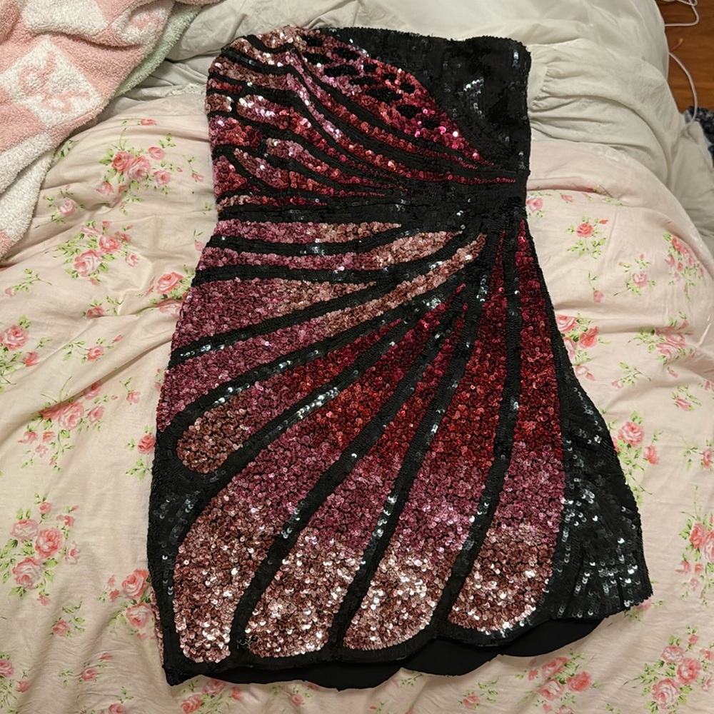 Retrofete arabella mini dress butterfly size XS mint condition